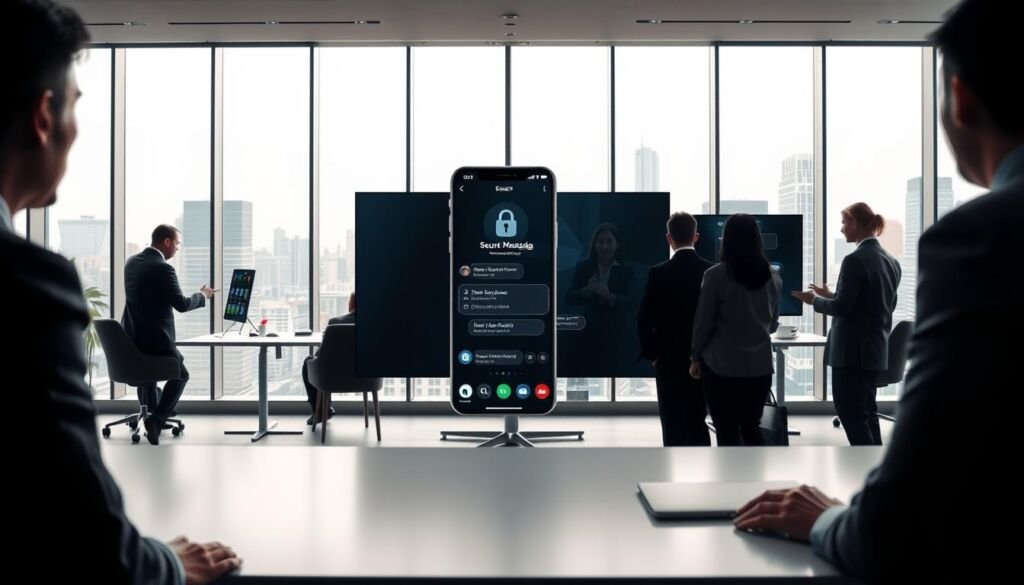 secure chat for business