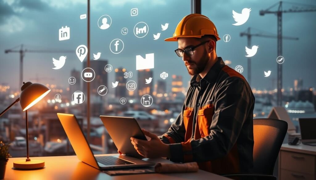 social media impact on SEO for tradesmen